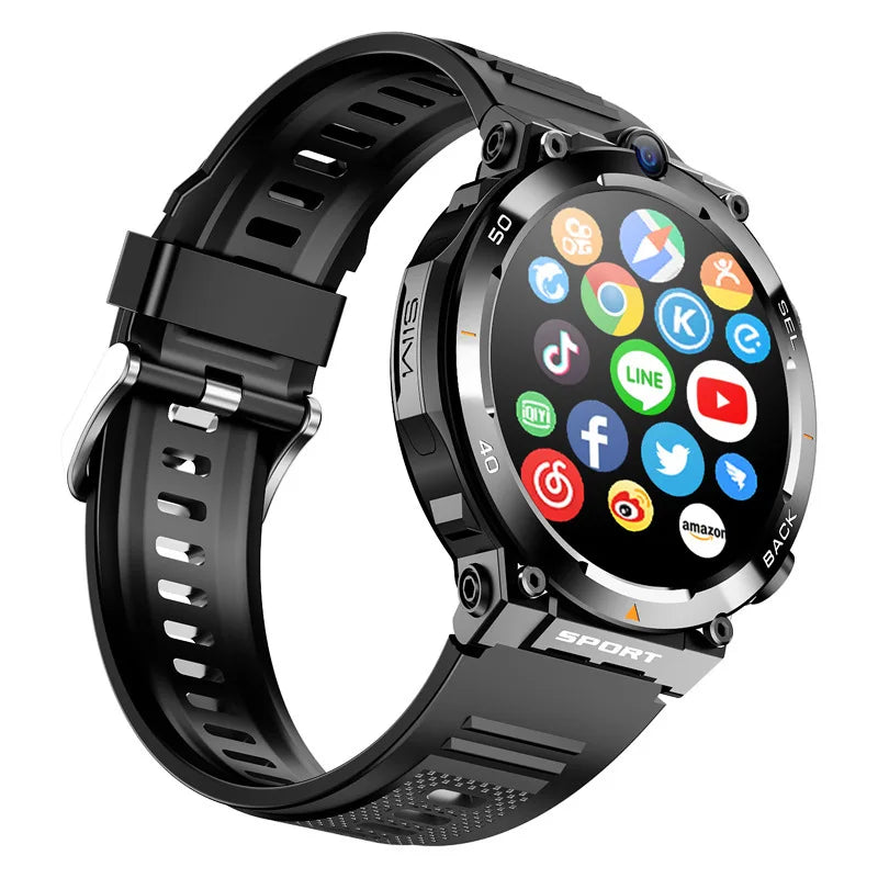 New H10 4G network smart watch 16GROM camera SIM card GPS WIFI wireless fast Internet access NFC Android smart watch
