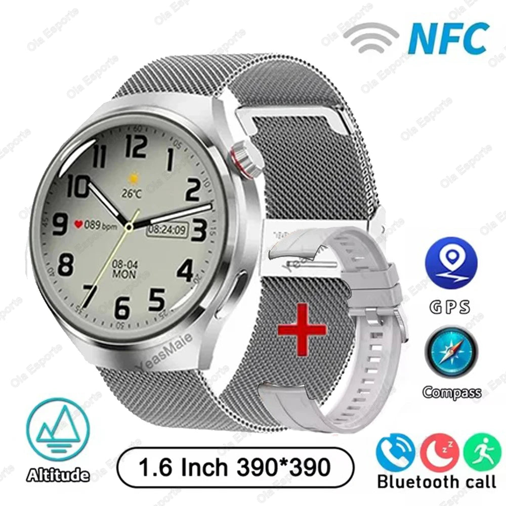 New Smart Watch IP67 Waterproof Heart Rate Blood oxygen Monitoring AI Voice Bluetooth Call Sports Smartwatches For Android IOS