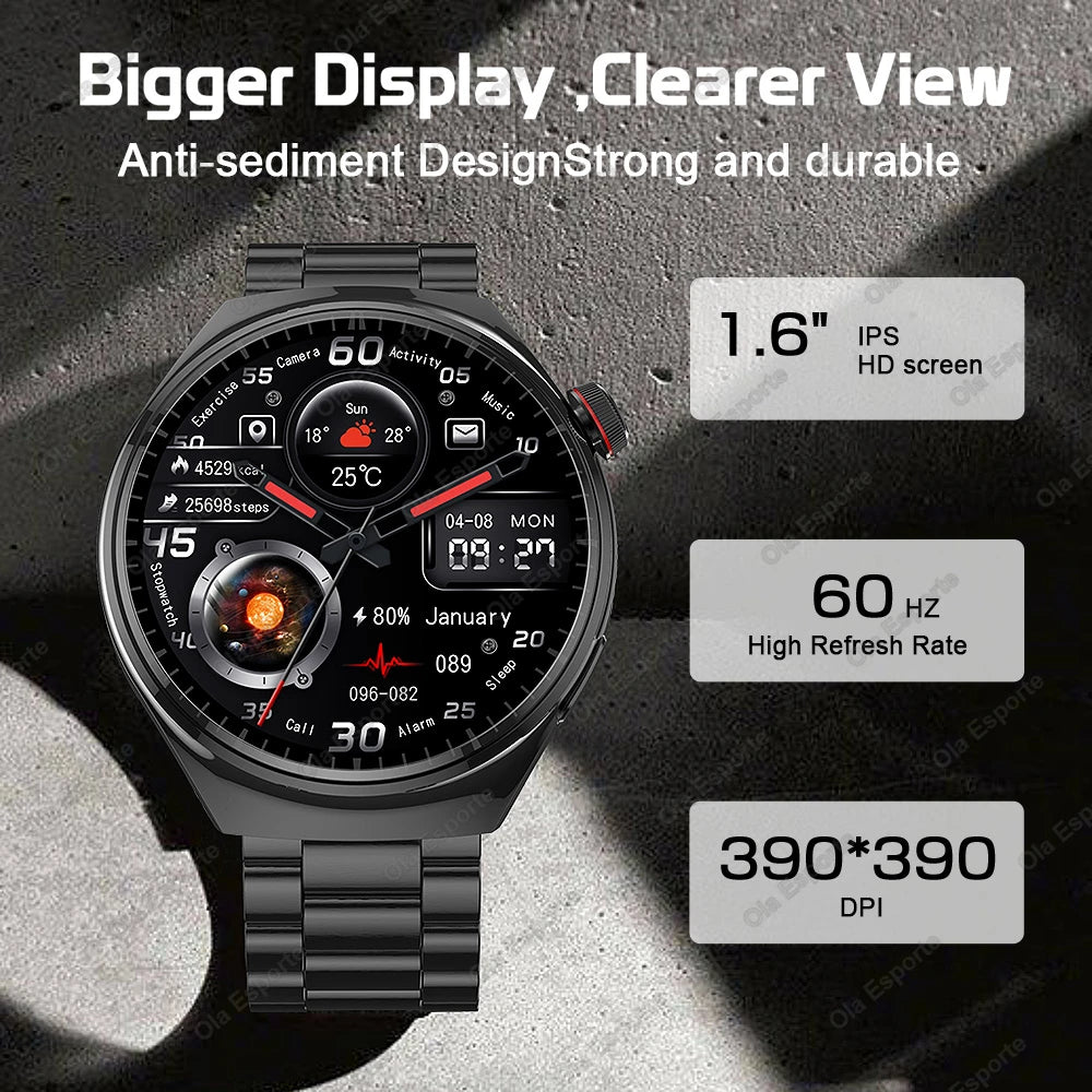 New Smart Watch IP67 Waterproof Heart Rate Blood oxygen Monitoring AI Voice Bluetooth Call Sports Smartwatches For Android IOS